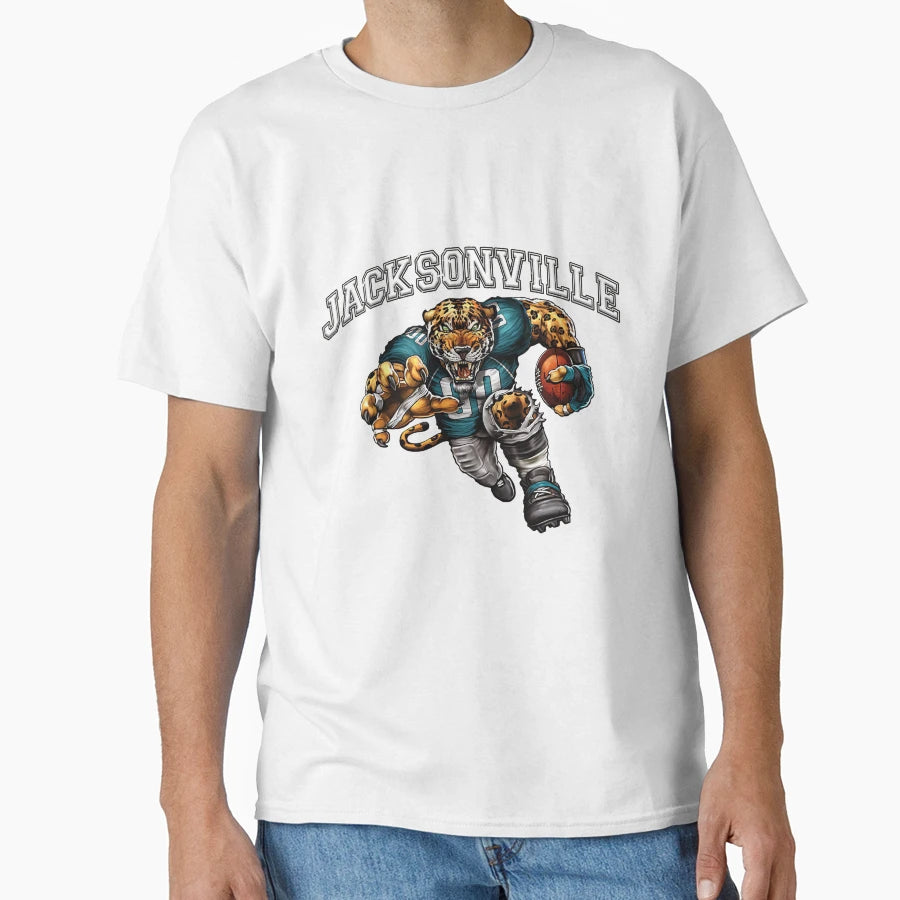 Jacksonville Football T-Shirt - Aesthetic Graphic Unisex - T-Shirt, Sweatshirt, Hoodie