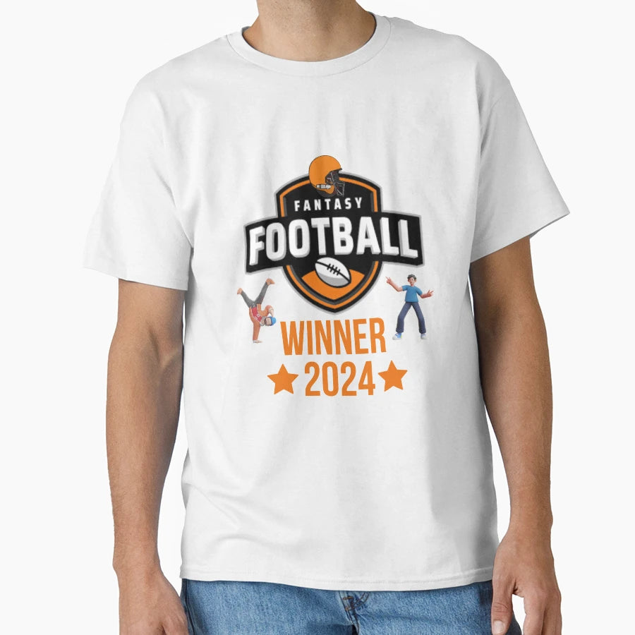 Fantasy Football Winner 2024 T-Shirt - Streetwear Style for Adults - T-Shirt, Sweatshirt, Hoodie