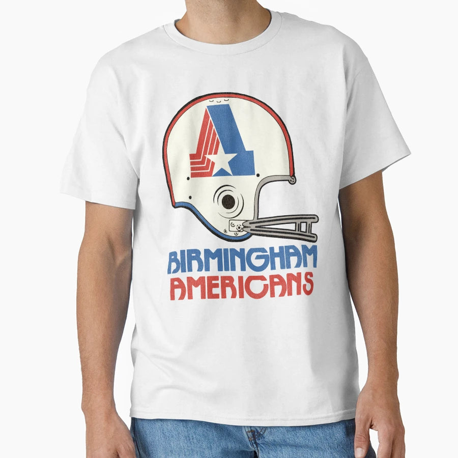Birmingham Americans Football Team T-Shirt - Custom Art Print Men Women - T-Shirt, Sweatshirt, Hoodie