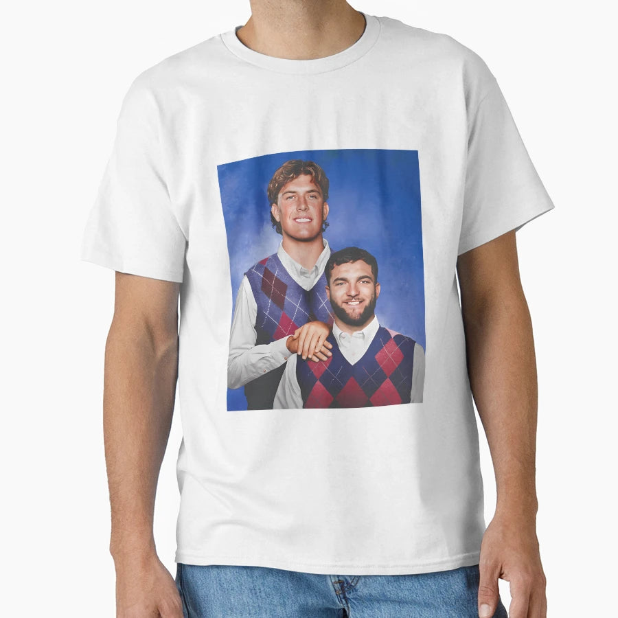 Football Jaxson Dart And Cam T-Shirt - Casual Everyday Wear Men Women - T-Shirt, Sweatshirt, Hoodie