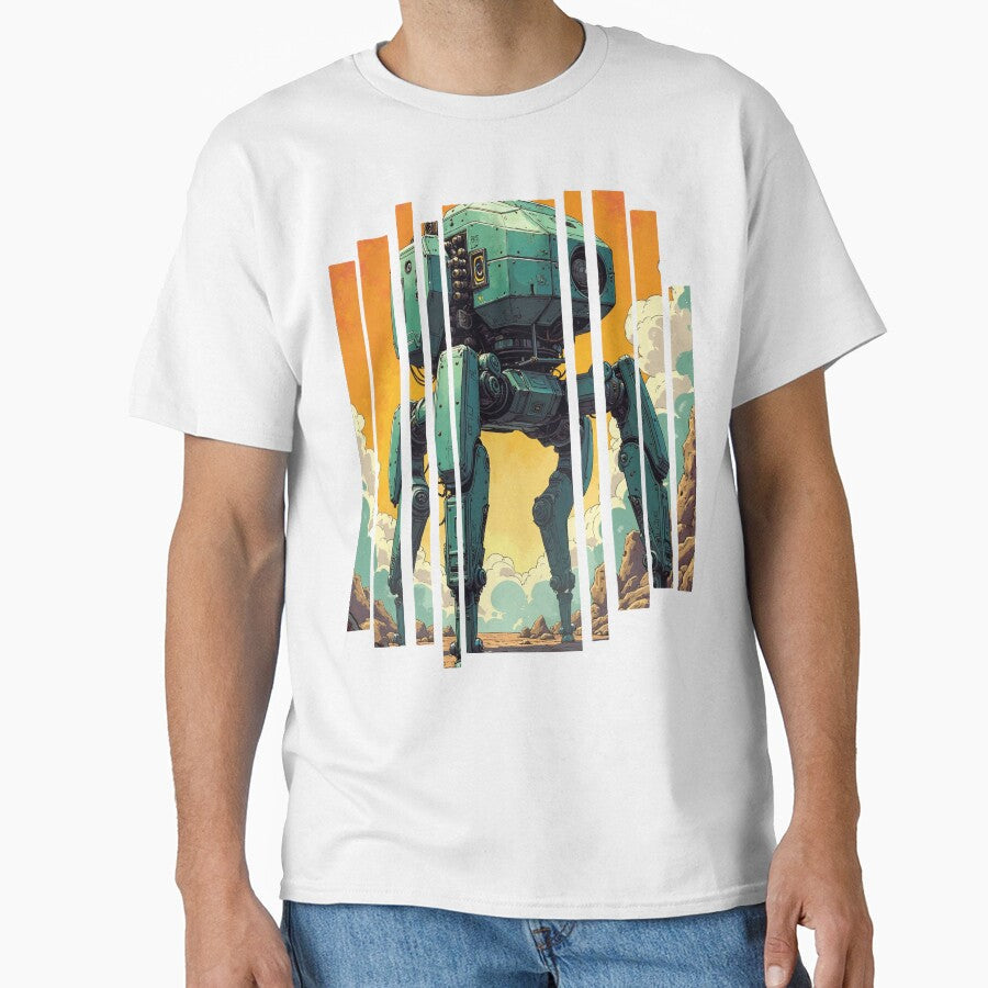 Multi-legged robot by Inklivion - Adult & Kids T-Shirts, Sweatshirts & Hoodies apparel design preview 1