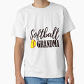 Softball Grandma T-Shirt - Unique Graphic Unisex - T-Shirt, Sweatshirt, Hoodie