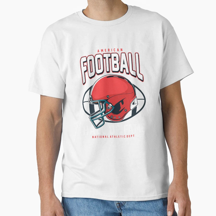 American Football Hall Fame T-Shirt - Aesthetic Graphic Men Women - T-Shirt, Sweatshirt, Hoodie