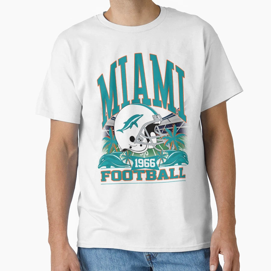 Miami Football Gridiron Legacy T-Shirt - Custom Art Print Unisex - T-Shirt, Sweatshirt, Hoodie
