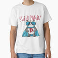 Super Panda Super Panda Hero T-Shirt - Trendy Graphic for Adults - T-Shirt, Sweatshirt, Hoodie
