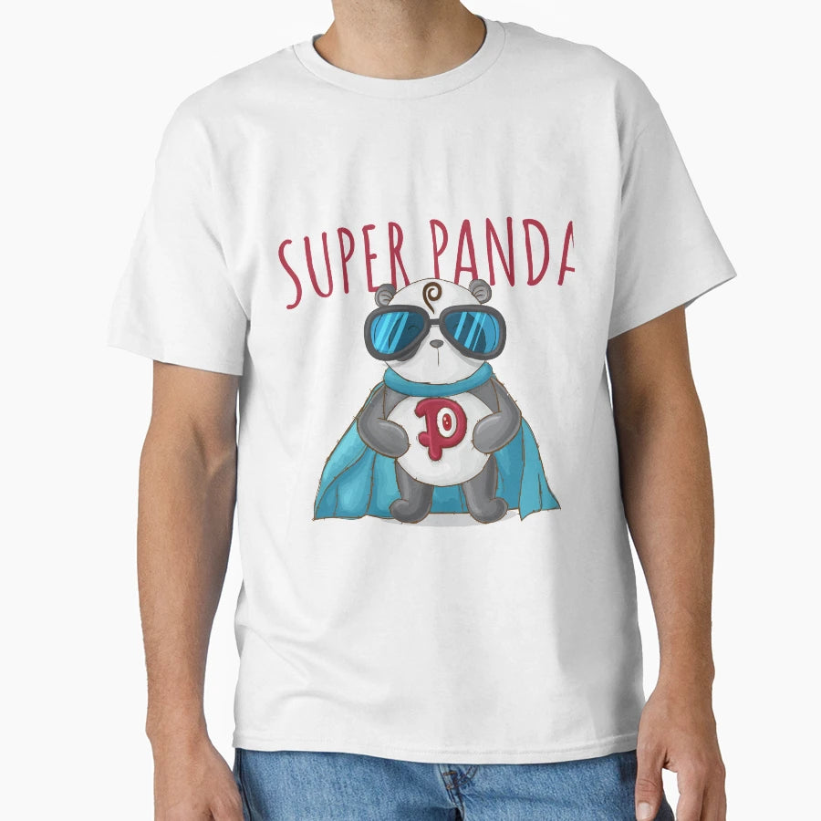 Super Panda Super Panda Hero T-Shirt - Trendy Graphic for Adults - T-Shirt, Sweatshirt, Hoodie