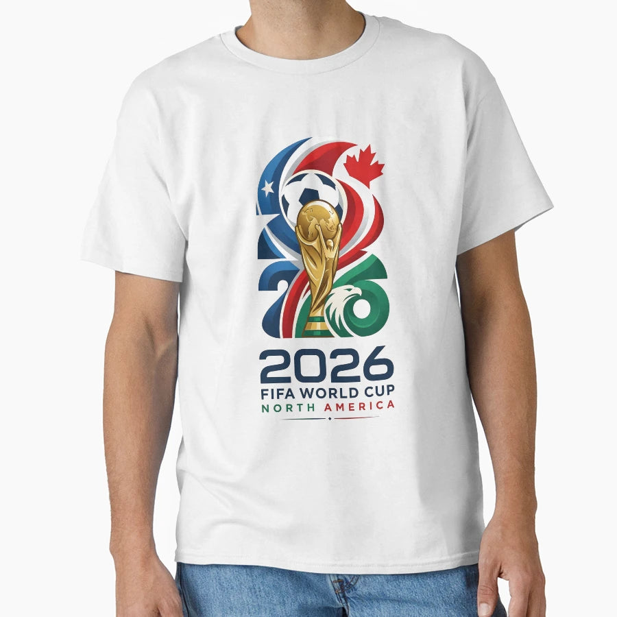 North America Football 2026 T-Shirt - Graphic Print Unisex - T-Shirt, Sweatshirt, Hoodie