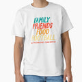 Thanksgiving Family Friends Food T-Shirt - Unique Graphic Men Women - T-Shirt, Sweatshirt, Hoodie