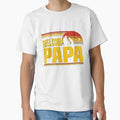 Real Papa Gift Fathers Day Gift Dad T-Shirt - Custom Art Print for Adults - T-Shirt, Sweatshirt, Hoodie