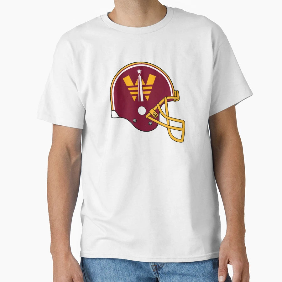 Dc Football Alternate Logo T-Shirt - Trendy Graphic for Adults - T-Shirt, Sweatshirt, Hoodie