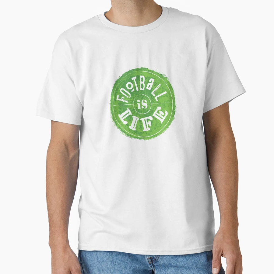 Football Is Life T-Shirt - Custom Art Print Men Women - T-Shirt, Sweatshirt, Hoodie