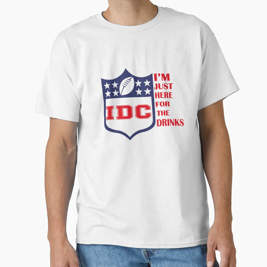 Idc American Football Funny I Dont T-Shirt - Streetwear Style for Adults - T-Shirt, Sweatshirt, Hoodie