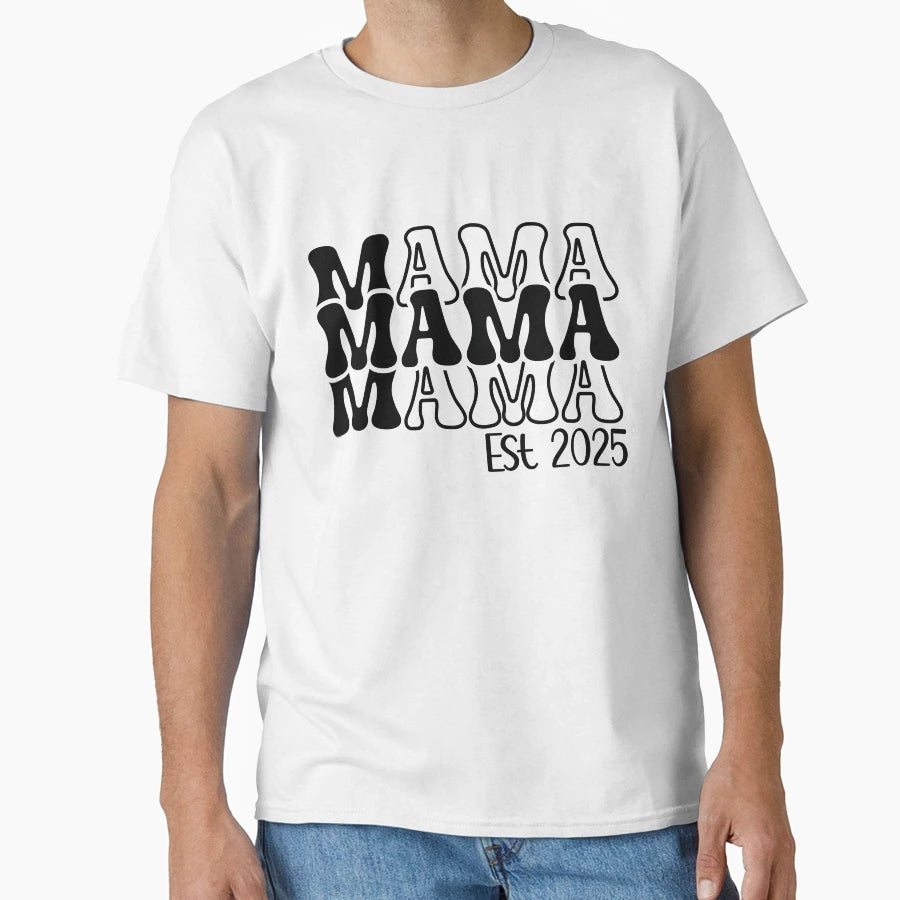 Mama Mothers Day Floral Aesthetic Mom T-Shirt - Unique Graphic for Adults - T-Shirt, Sweatshirt, Hoodie