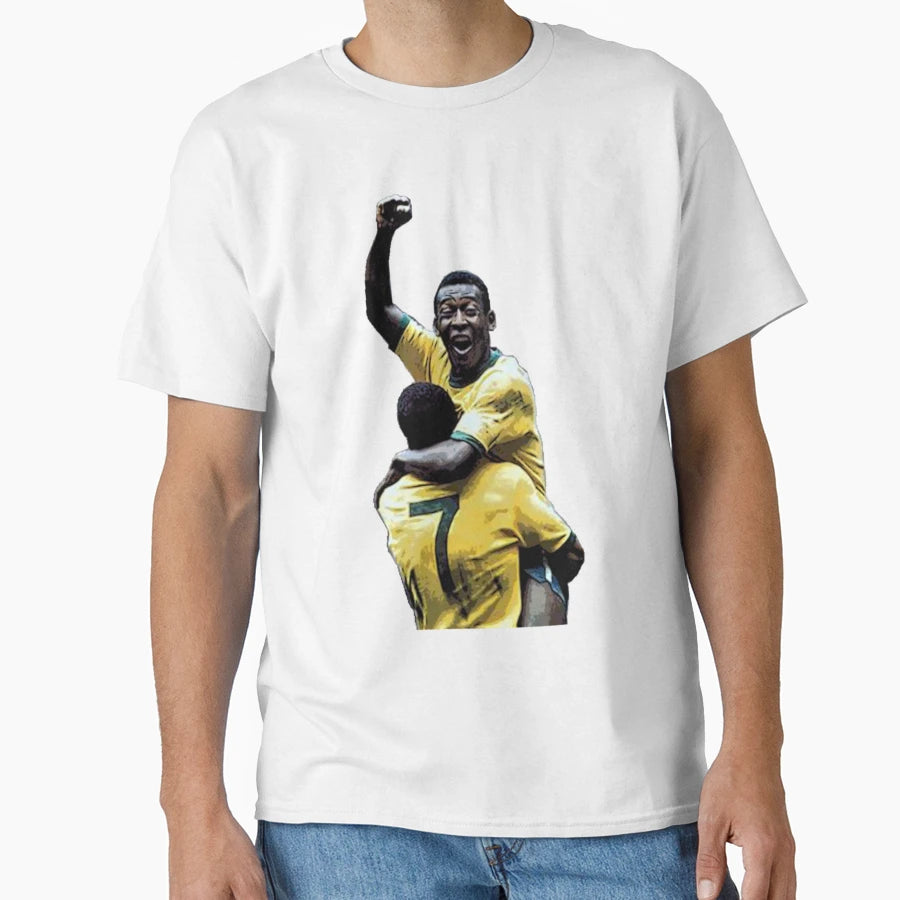 Pele Legend T-Shirt - Aesthetic Graphic Men Women - T-Shirt, Sweatshirt, Hoodie