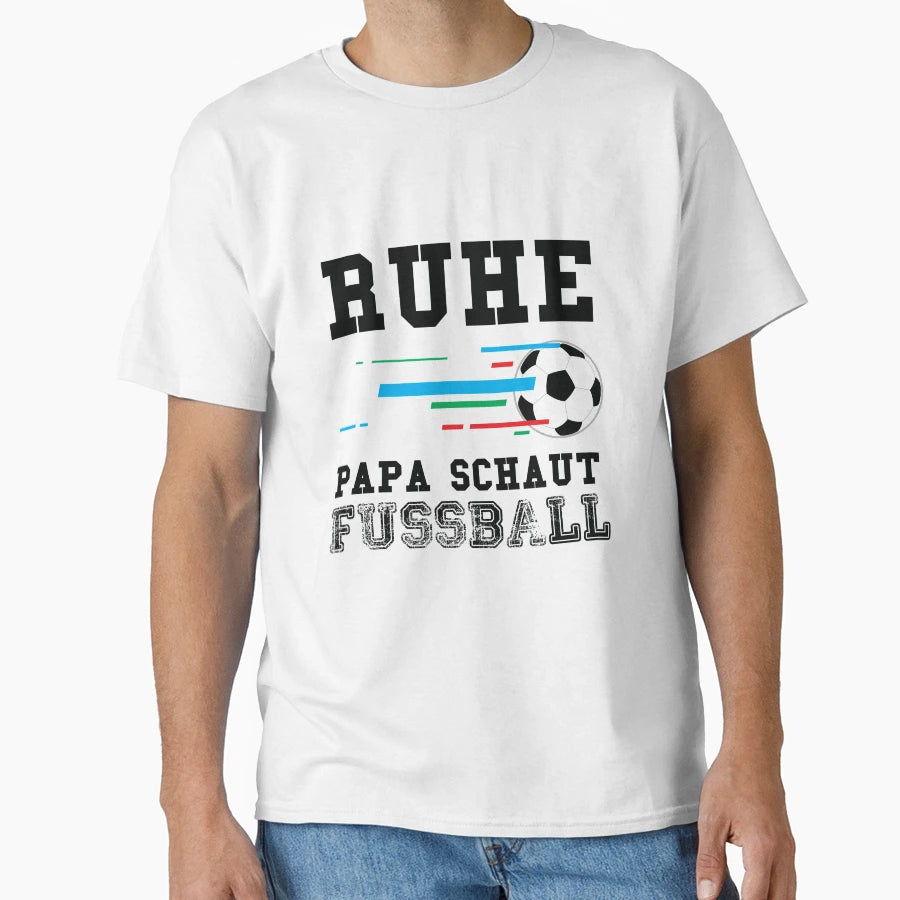 Dad Looks Football Wants Beer Fathers T-Shirt - Novelty Apparel for Adults - T-Shirt, Sweatshirt, Hoodie
