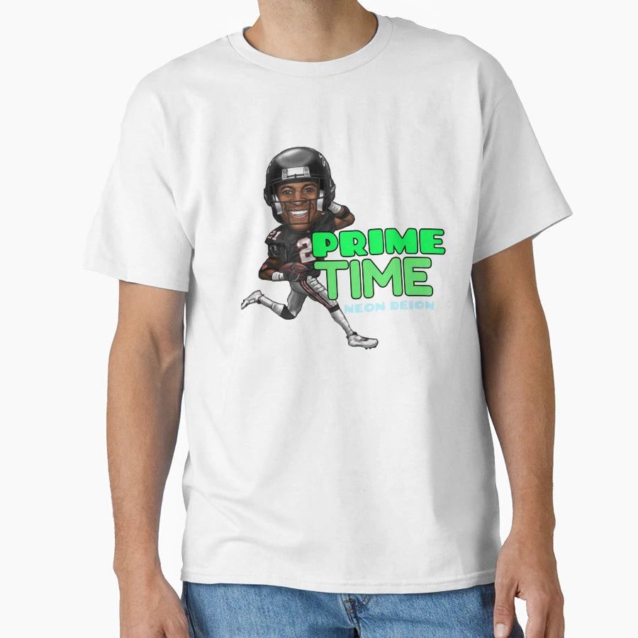 Prime Time Deion Sanders T-Shirt - Fun Novelty Design Unisex - T-Shirt, Sweatshirt, Hoodie