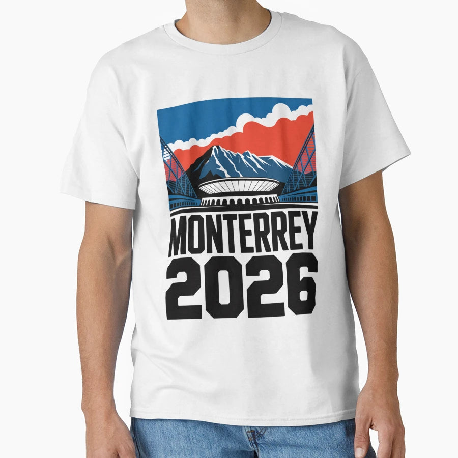 Monterrey 2026 Cerro De La Silla T-Shirt - Casual Everyday Wear for Adults - T-Shirt, Sweatshirt, Hoodie