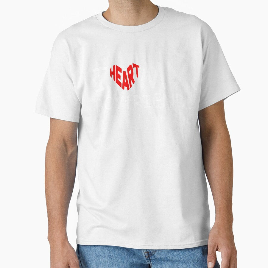 I Heart My Boyfriend Unisex Heavy Cotton Cute Gift - Adult & Kids T-Shirts, Sweatshirts & Hoodies apparel design preview 1