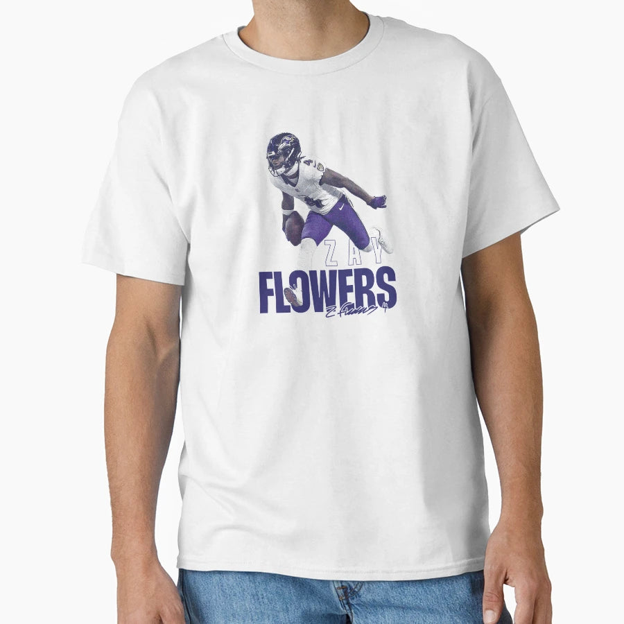 Zay Flowers T-Shirt - Streetwear Style Men Women - T-Shirt, Sweatshirt, Hoodie
