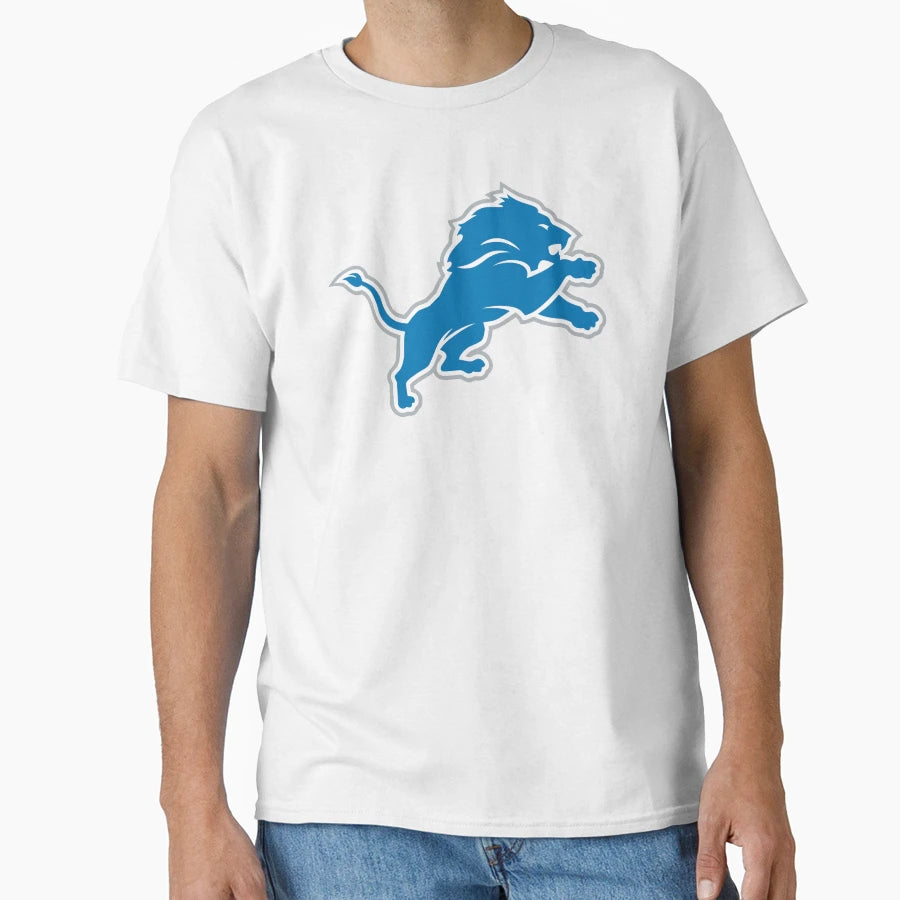Lions T Shirts T-Shirt - Minimalist Print for Adults - T-Shirt, Sweatshirt, Hoodie