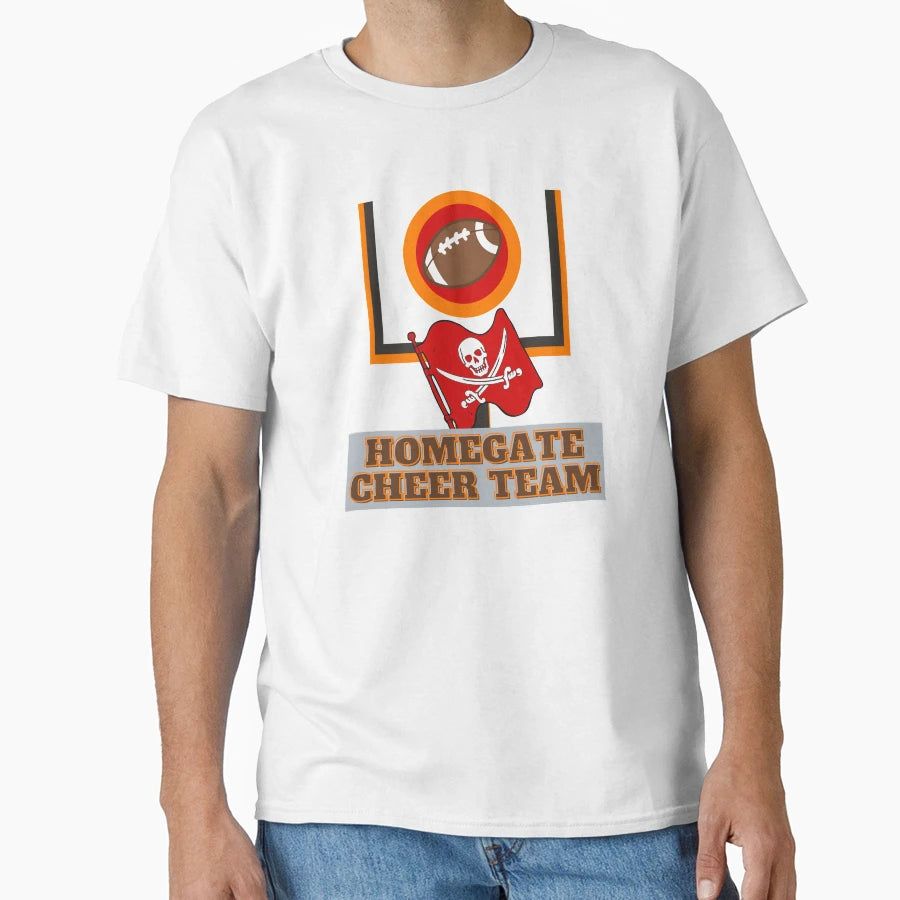 Cheer Team Game Day Football Homegate T-Shirt - Novelty Apparel for Adults - T-Shirt, Sweatshirt, Hoodie