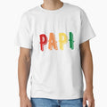 Papi Colorful T-Shirt - Minimalist Print for Adults - T-Shirt, Sweatshirt, Hoodie