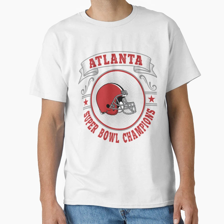 Atlanta Super Bowl Champions T-Shirt - Minimalist Print for Adults - T-Shirt, Sweatshirt, Hoodie