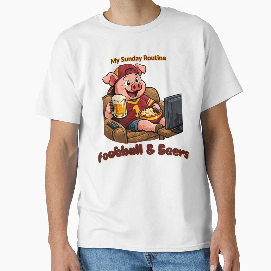 Washington Commanders Sunday T-Shirt - Casual Everyday Wear Unisex - T-Shirt, Sweatshirt, Hoodie