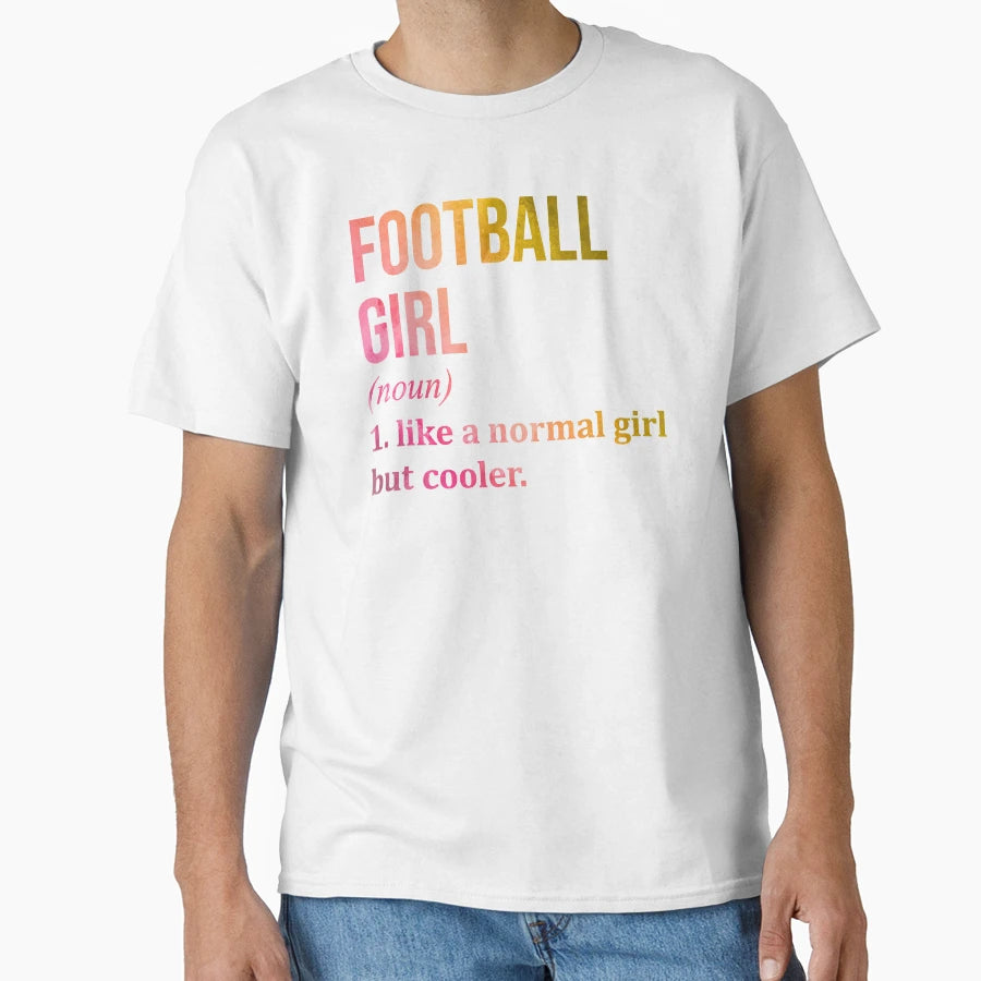 Football Definition Watercolor T-Shirt - Trendy Graphic for Adults - T-Shirt, Sweatshirt, Hoodie