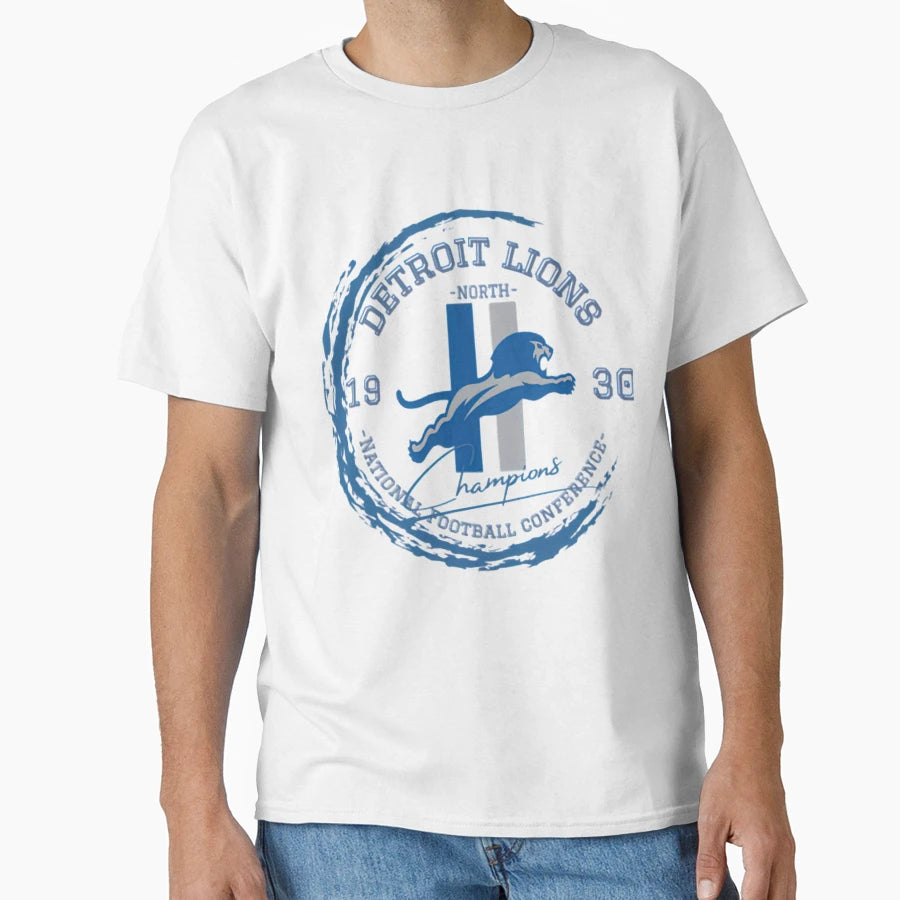 Football Detroit Lions T-Shirt - Unique Graphic for Adults - T-Shirt, Sweatshirt, Hoodie