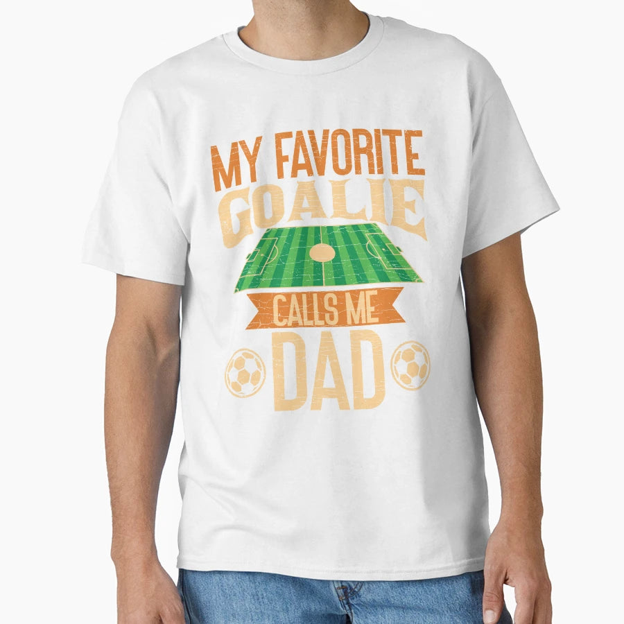 Soccer Dad Futbol Father T-Shirt - Minimalist Print Men Women - T-Shirt, Sweatshirt, Hoodie
