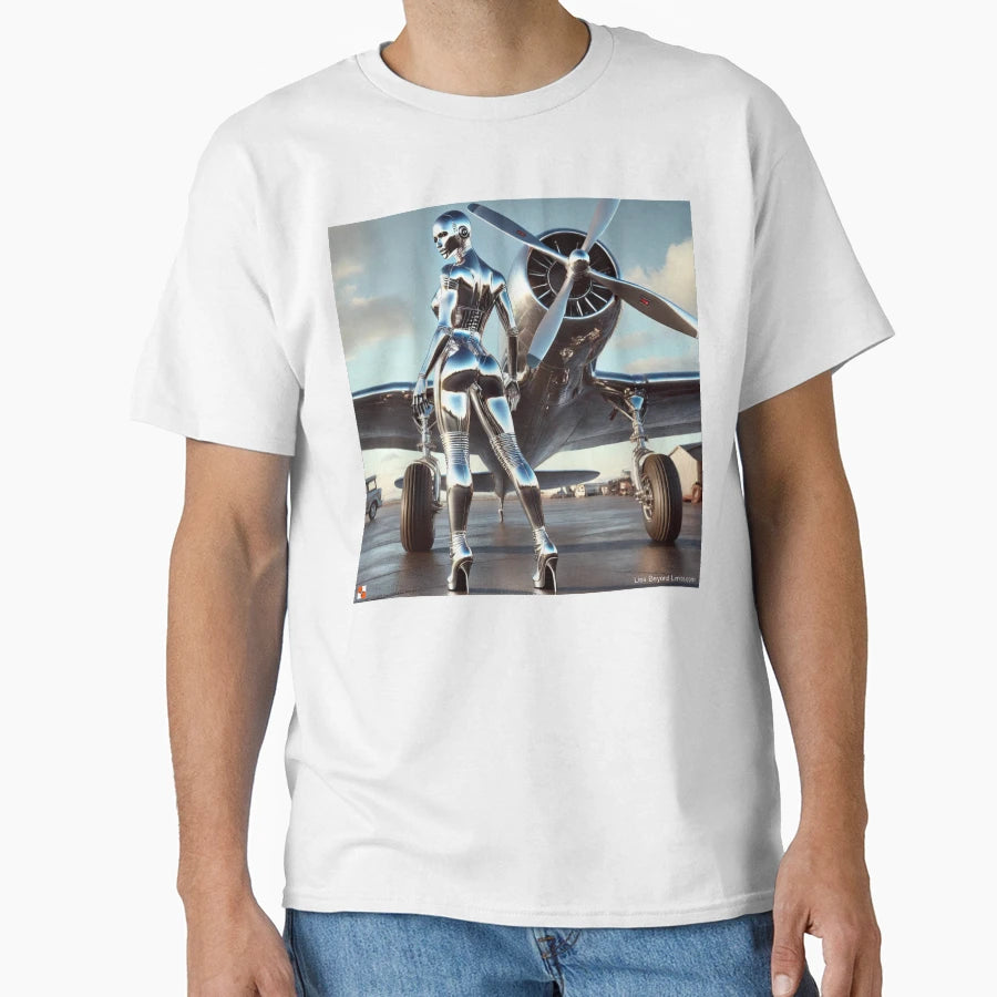 Lisa Beyond Limits 266 Aviation T-Shirt - Fun Novelty Design Men Women - T-Shirt, Sweatshirt, Hoodie
