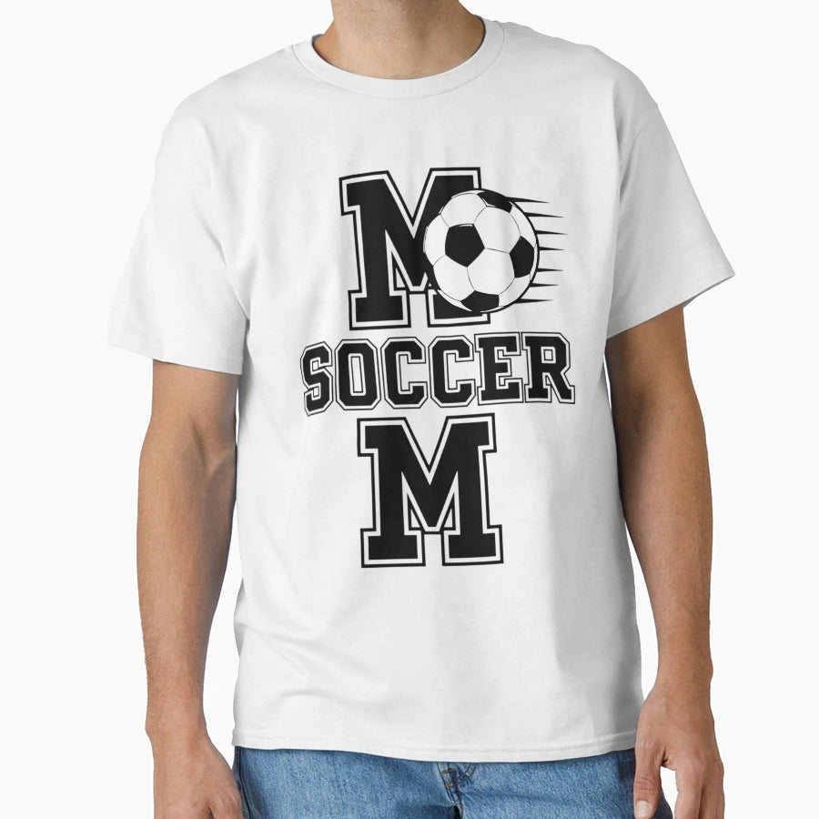 Soccer Mom Fast Motion Ball T-Shirt - Casual Everyday Wear Men Women - T-Shirt, Sweatshirt, Hoodie