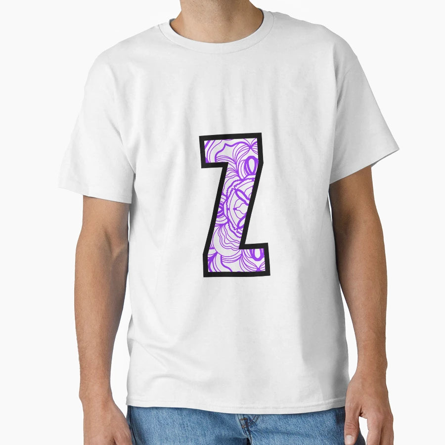 Mandala Z Cut Out T-Shirt - Minimalist Print Men Women - T-Shirt, Sweatshirt, Hoodie