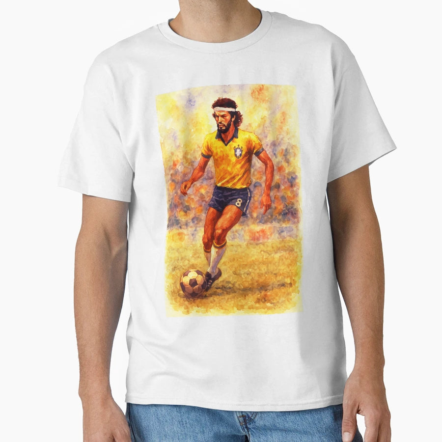 Socrates Football Legend T-Shirt - Streetwear Style Unisex - T-Shirt, Sweatshirt, Hoodie