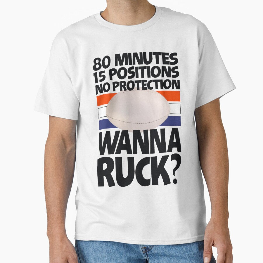 Wanna Ruck by Fairyjam - Adult & Kids T-Shirts, Sweatshirts & Hoodies apparel design preview 1
