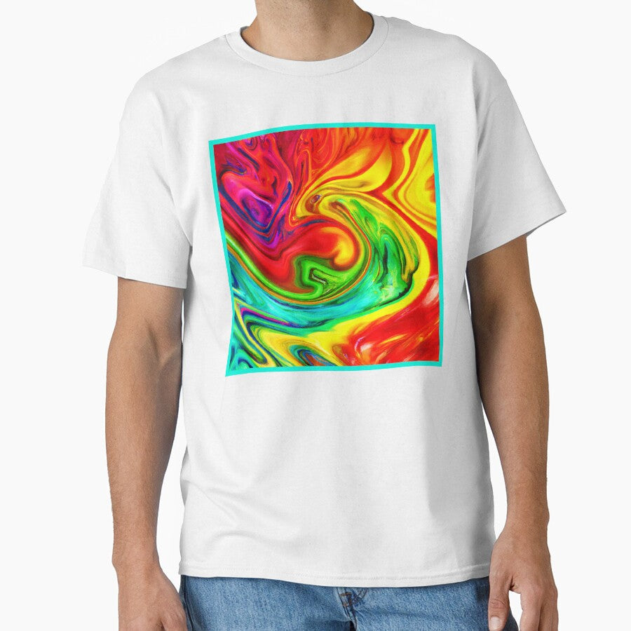 Vibrant Colorful Pattern by Health And Fitness Posts - Adult & Kids T-Shirts, Sweatshirts & Hoodies apparel design preview 1