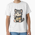 Artist Cat Creative Aesthetic Painter Kawaii Animal - Adult & Kids T-Shirts, Sweatshirts & Hoodies apparel design preview 1