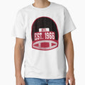 Atlanta Throwback Football Helmet T-Shirt - Fun Novelty Design Men Women - T-Shirt, Sweatshirt, Hoodie