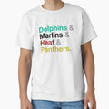 Miami Sports T-Shirt - Casual Everyday Wear for Adults - T-Shirt, Sweatshirt, Hoodie