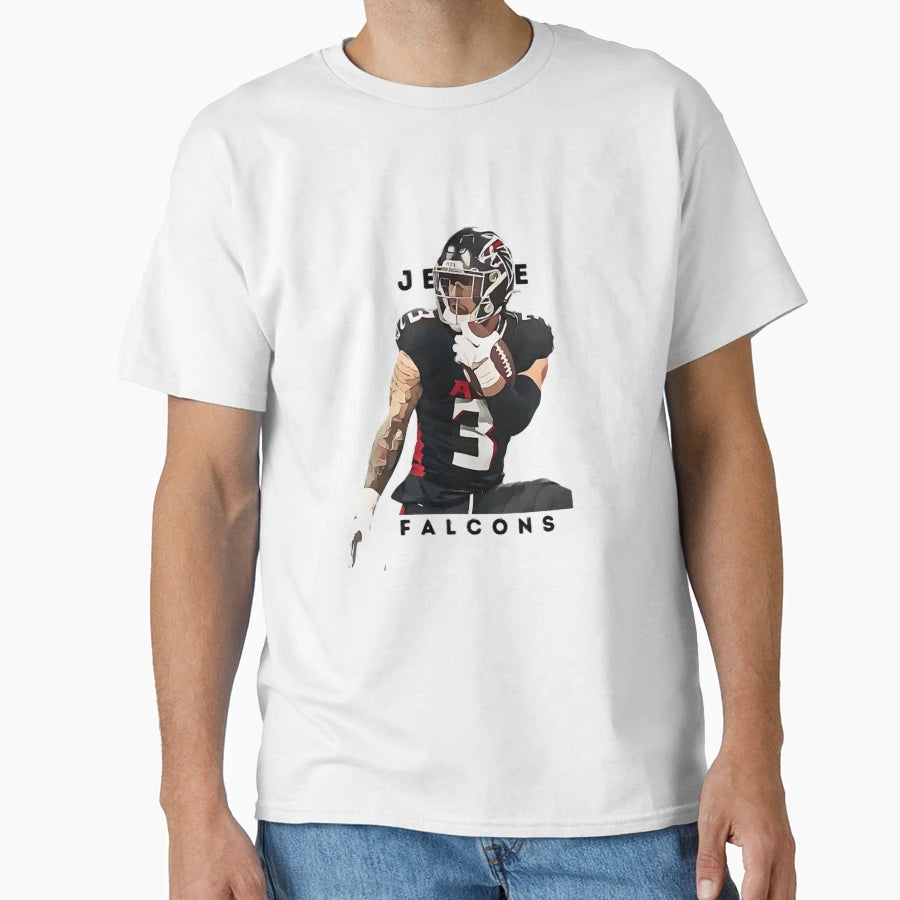 Jessie Bates 3 Falcons T-Shirt - Graphic Print Men Women - T-Shirt, Sweatshirt, Hoodie