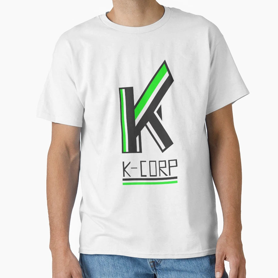 K Corp Logo T-Shirt - Aesthetic Graphic for Adults - T-Shirt, Sweatshirt, Hoodie