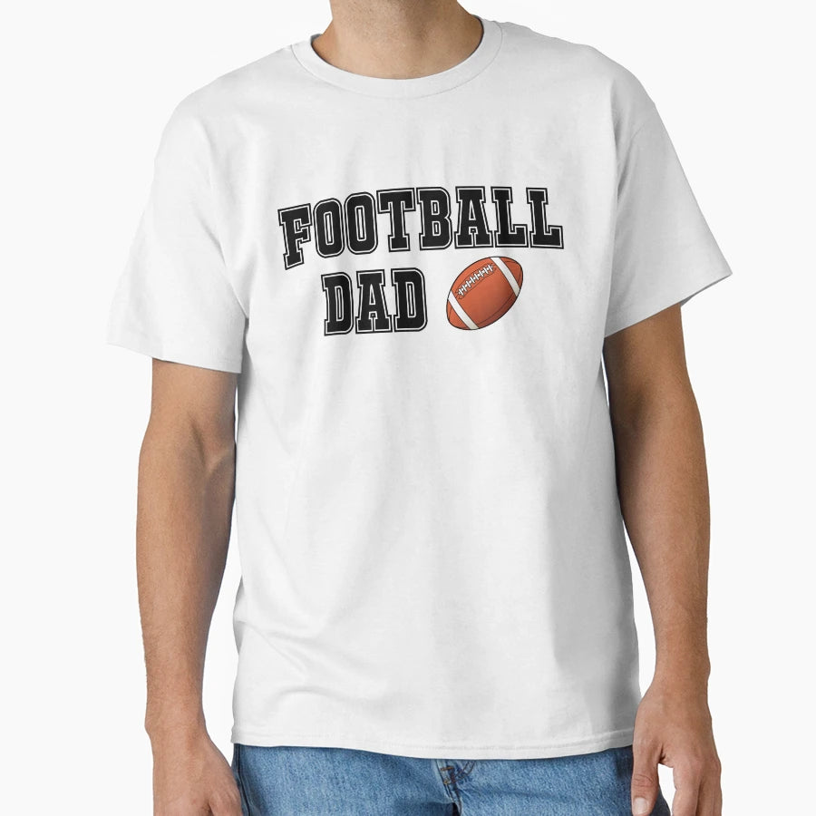 Football Dad T-Shirt - Aesthetic Graphic for Adults - T-Shirt, Sweatshirt, Hoodie