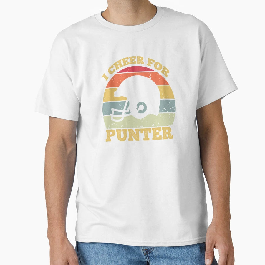 I Cheer Punter T-Shirt - Trendy Graphic for Adults - T-Shirt, Sweatshirt, Hoodie