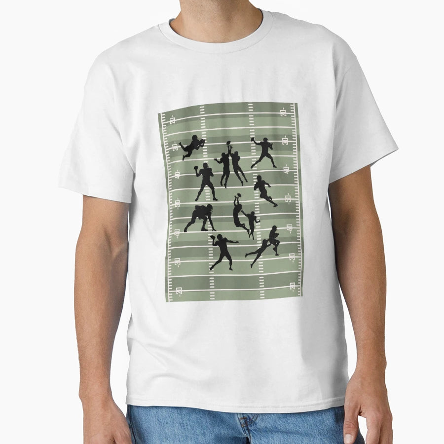 Super Bowl American Football T-Shirt - Minimalist Print Men Women - T-Shirt, Sweatshirt, Hoodie