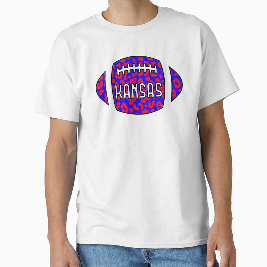 Kansas Football T-Shirt - Trendy Graphic Men Women - T-Shirt, Sweatshirt, Hoodie