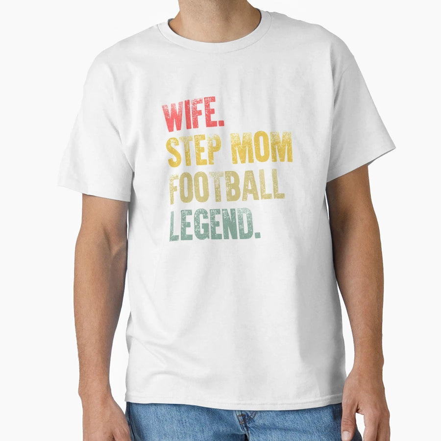 Best Mother Funny Gift Wife Step Mom T-Shirt - Custom Art Print for Adults - T-Shirt, Sweatshirt, Hoodie