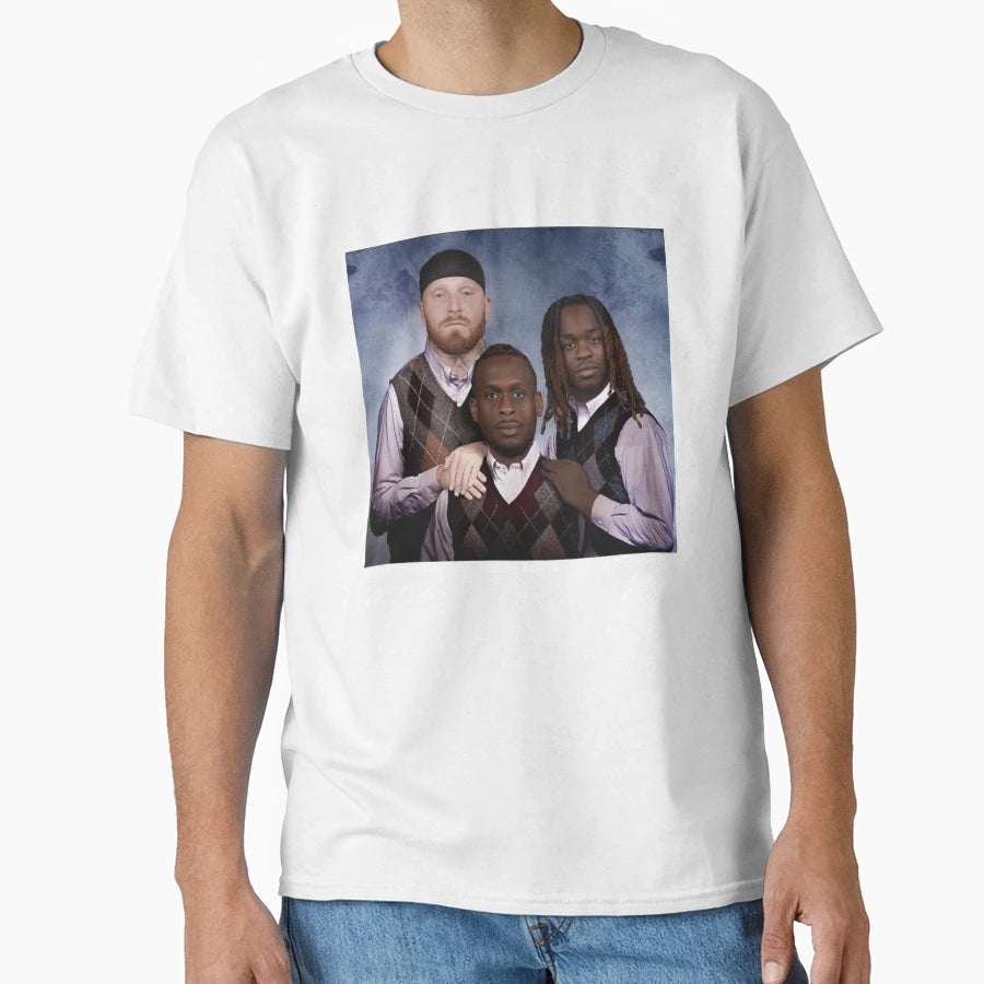 MC Geno Smith Ashton Jeanty Step Bros T-Shirt - Fun Novelty Design Unisex - T-Shirt, Sweatshirt, Hoodie