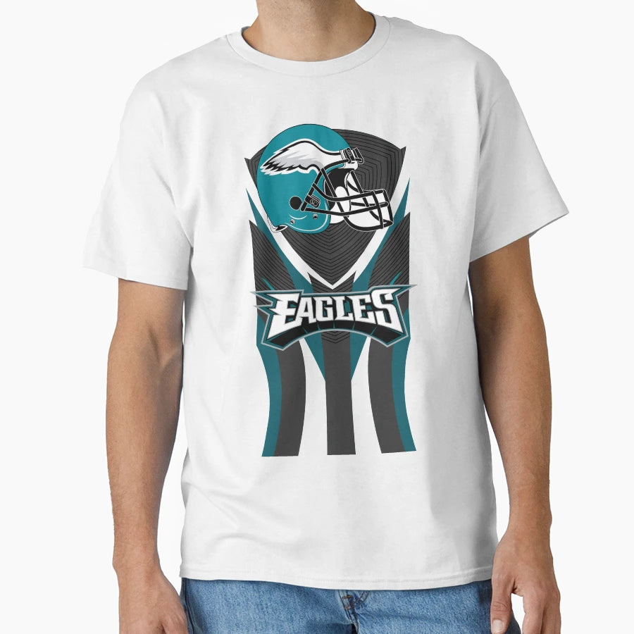 3D Eagle Football Team Fans 3D T-Shirt - Custom Art Print Men Women - T-Shirt, Sweatshirt, Hoodie