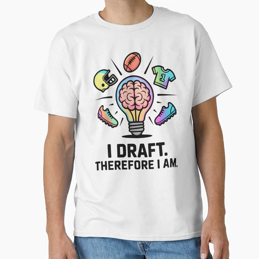 Vibrant Neon Brain Lightbulb Surrounded T-Shirt - Minimalist Print Unisex - T-Shirt, Sweatshirt, Hoodie